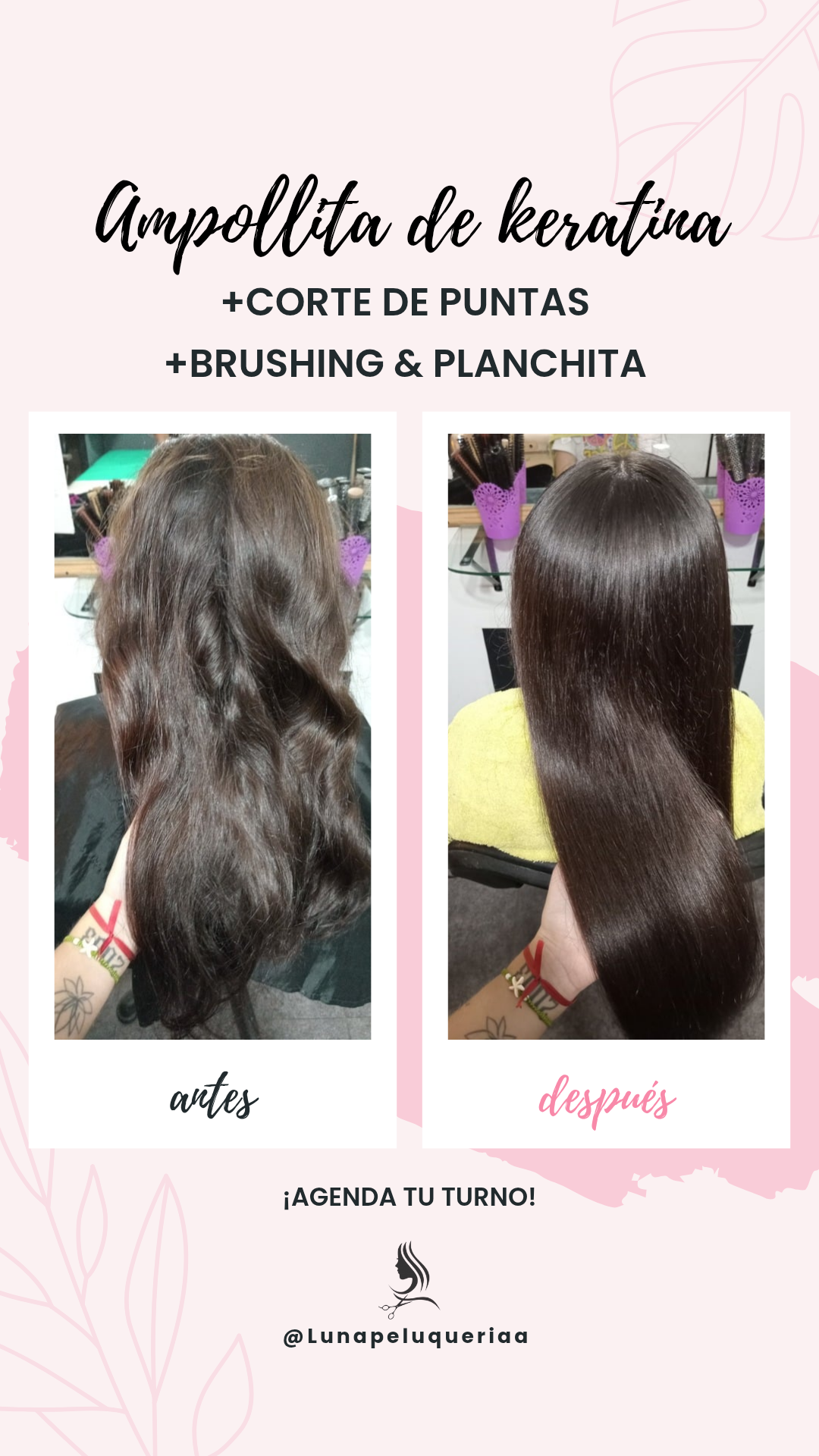 Antes y después